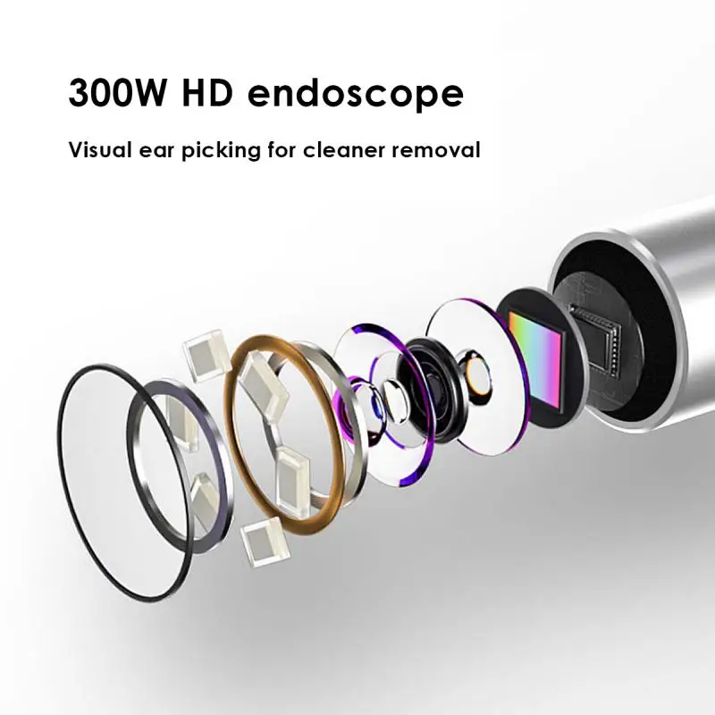 

Support Functions Such As Taking Photos High Definition Visible Ear Spoon Built-in Three-axis Gyroscope Cleaning Tool Endoscope