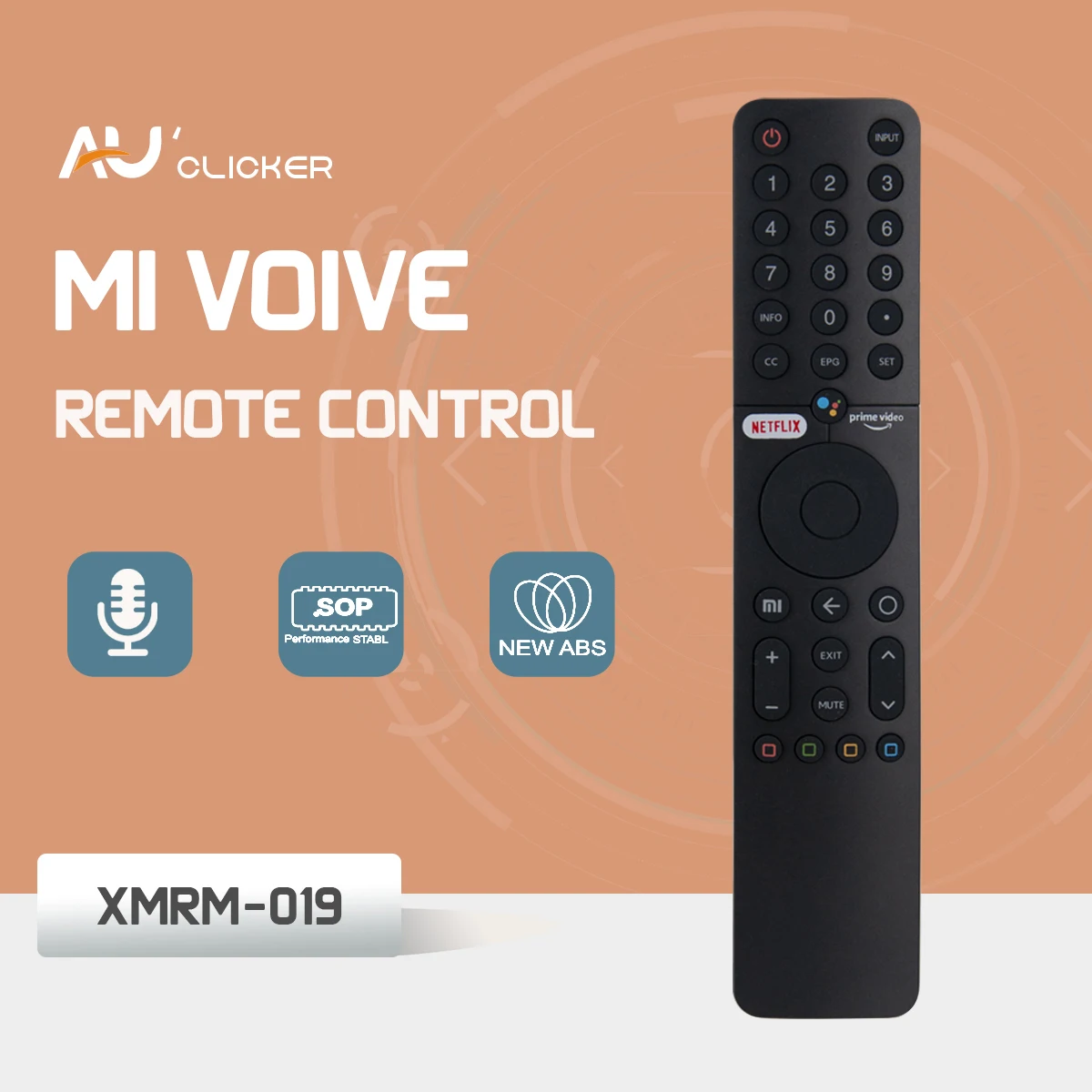 

Smart TV Voice Remote Control XMRM-019 For MI XIAOMI TV Android 4K P1 Smart Bluetooth Voice Remoto Control L43M6-6AEU