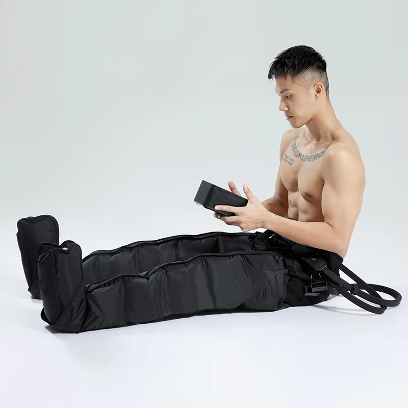 

Recovery System air Compression Boots, leg massager blood circulator Dynamic air Compression for Massage Therapy sports recovery