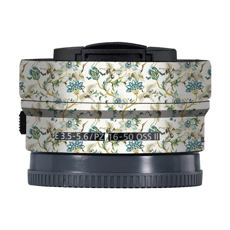 Фото Индивидуальная наклейка для Sony E PZ 16-50 мм F3.5-5.6 OSS II, наклейка на объектив камеры, наклейка для E 16-50, виниловая пленка 1650II №2