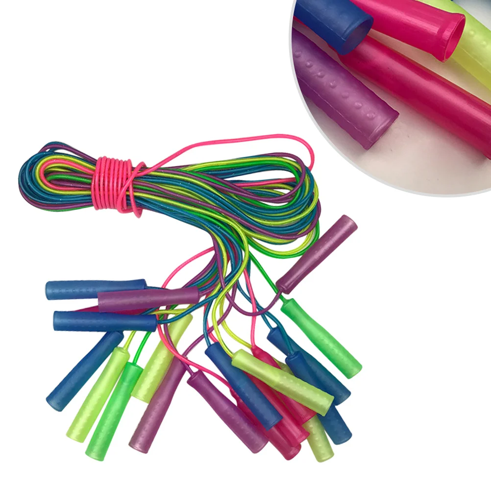 

Rope Jump Skipping Fitnessropes Stretch Kidsskip Equipment Exercise Training Jumping Game Rubber Band Children Elastic Chinese