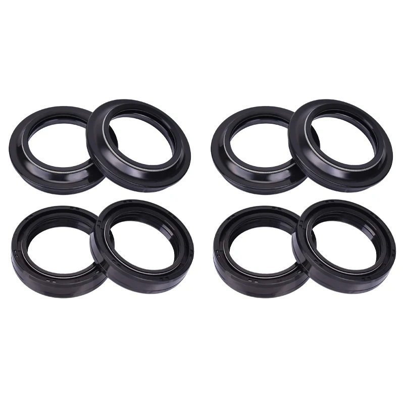 

46x58x11 Front Fork Shock Damper Oil Seal & Dust Seal for Kawasaki ZX 6R ZX600 ZZR600 ZX-900 ZX-9R Ninja KX125 KX 500 250 125