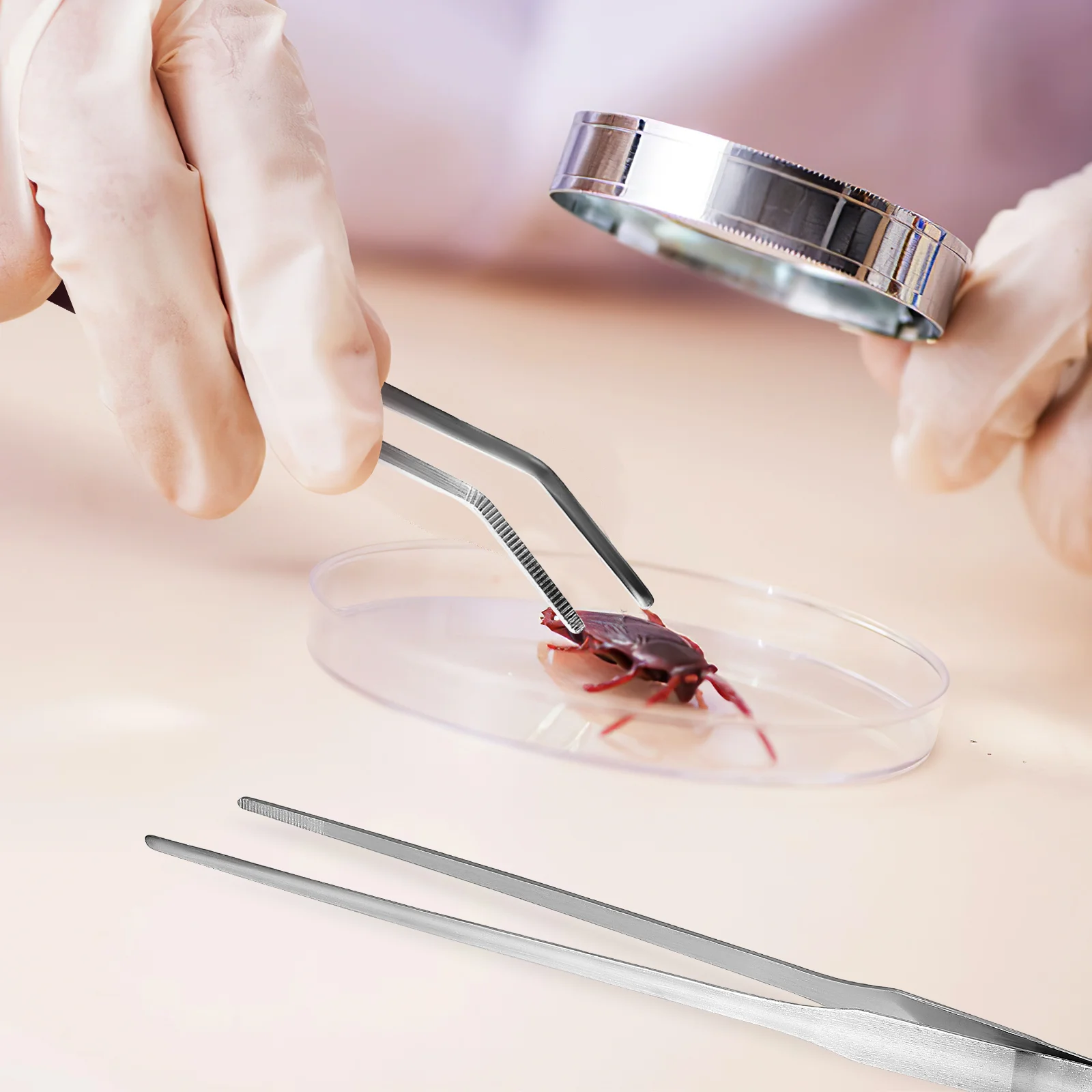 3 шт. пинцет для ресниц прецизионный штамп из нержавеющей стали металлический