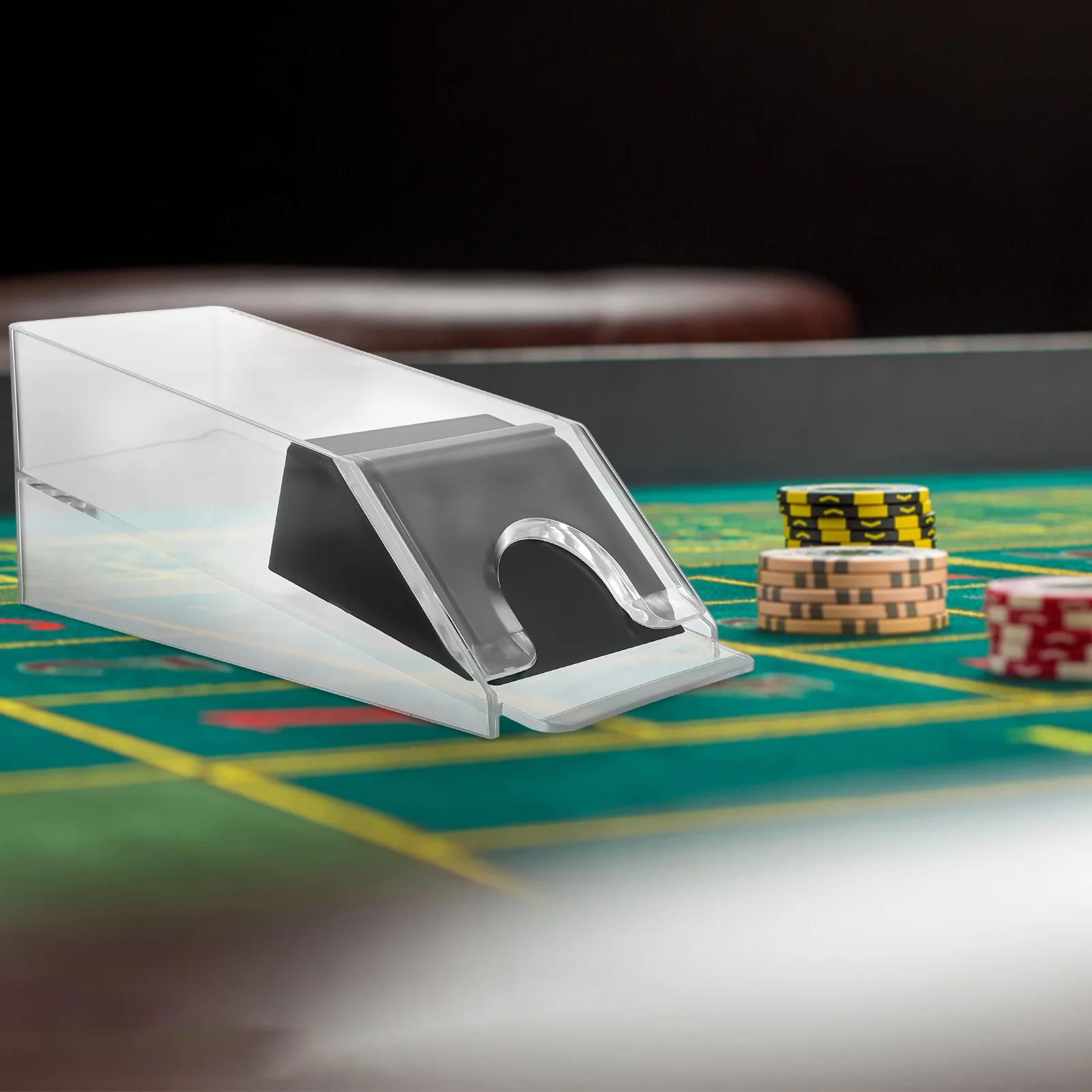 

Shufflershoe Deck Dealingacrylic Auto Poker Clear Automatic Playing Casino Machine Quietprofessional Accessory Electric