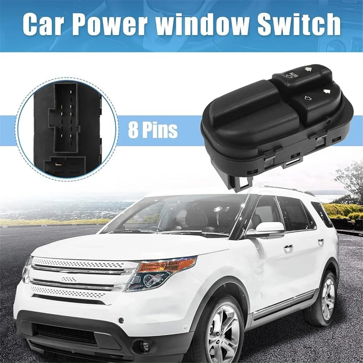 Замена переключателя стеклоподъемника 97BG14529AA 1022665 824228840336 Аксессуары для Mondeo