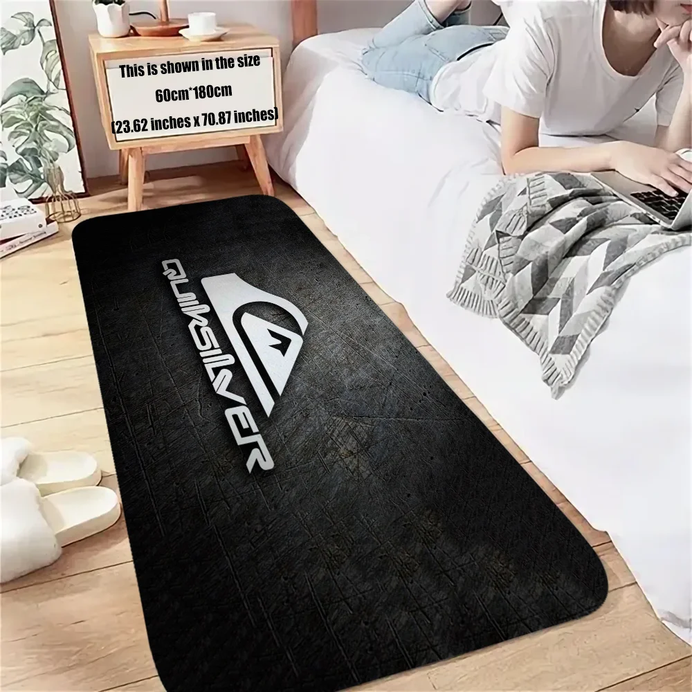 Q-Quiksilver современный полосатый замшевый ковер для спальни кухни гостиной