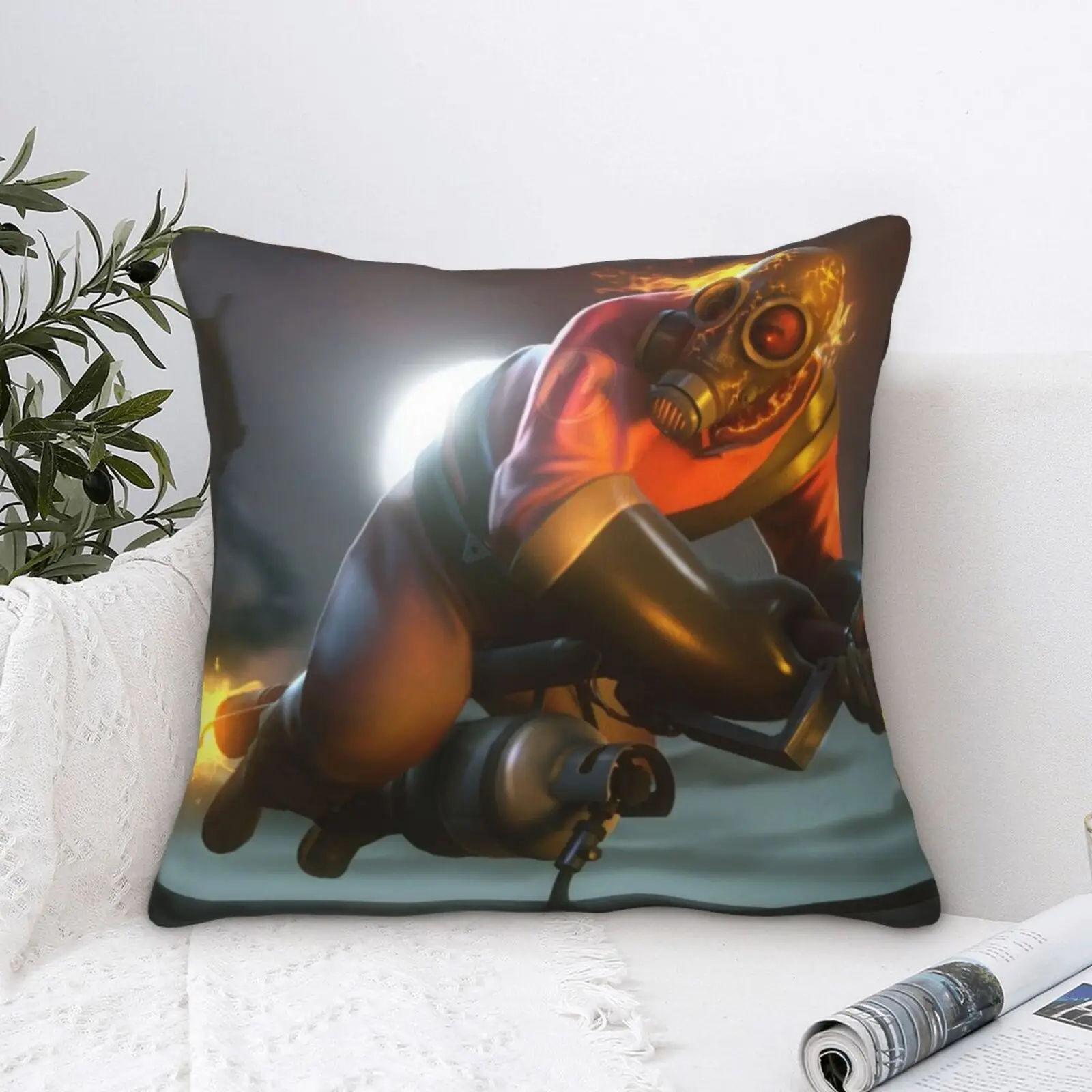 

Home Textile Decorative Pillows Bedding Accessories Square Dustproof Personalized Cute Body Neck Sleep Bedroom Car Mat Anime