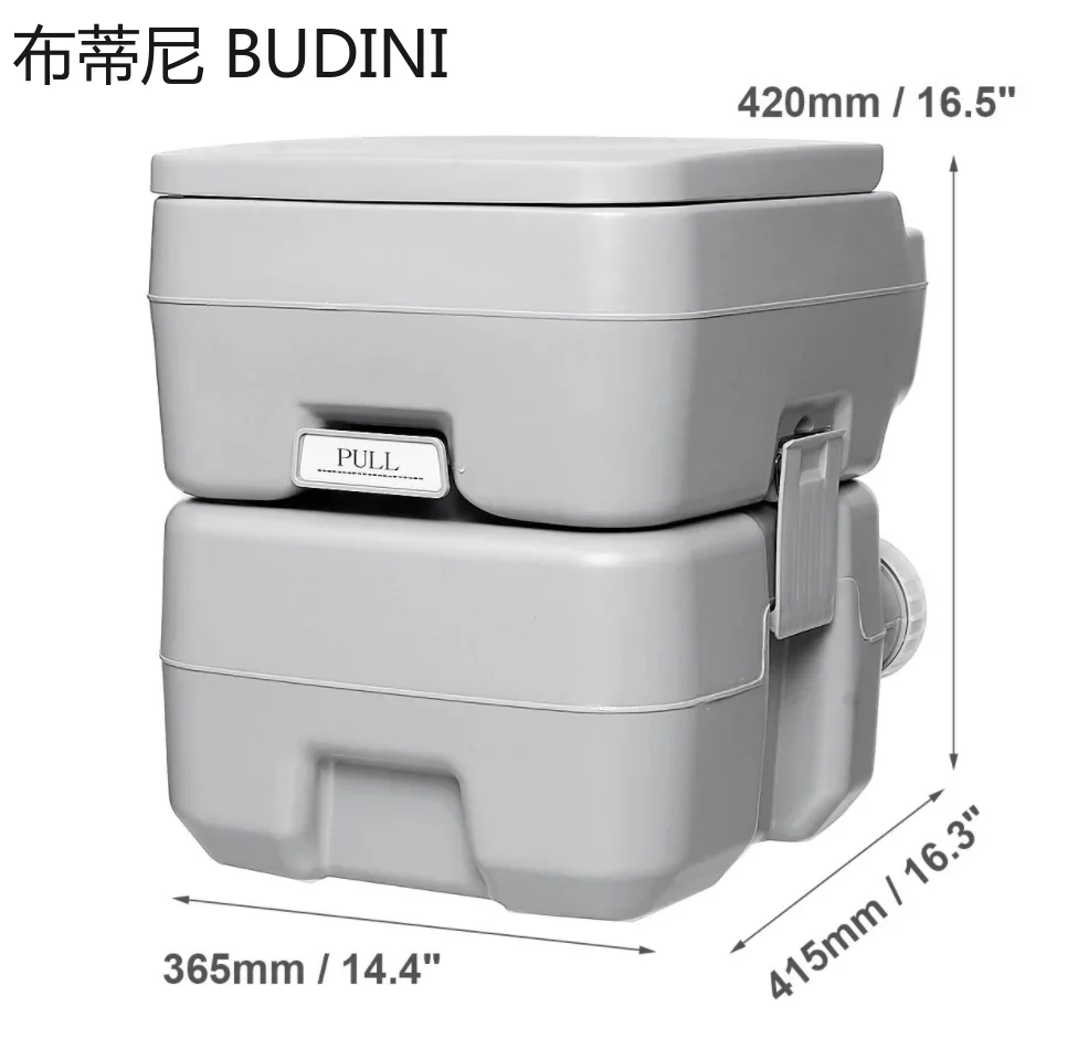 Портативный туристический Туалет-фургон для кемпинга на открытом воздухе