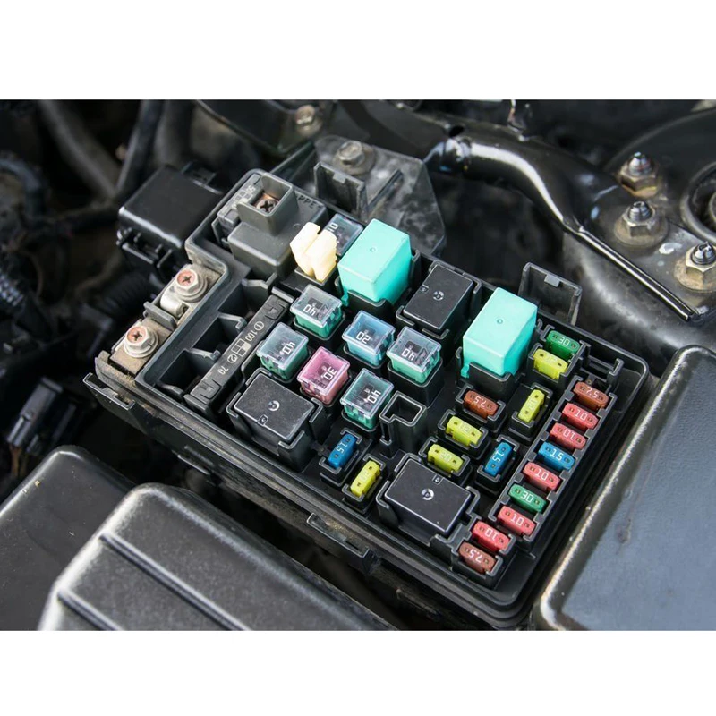 120 шт. автомобильные мини-предохранители 7 5 10 15 20 25 30 А