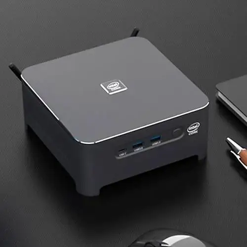 Мини-ПК Windows 11/10 i9 10980HK Intel Nuc 2 LAN * DDR4 NVMe TPM2.0 игровой настольный компьютер DP Type-C 3x 4K