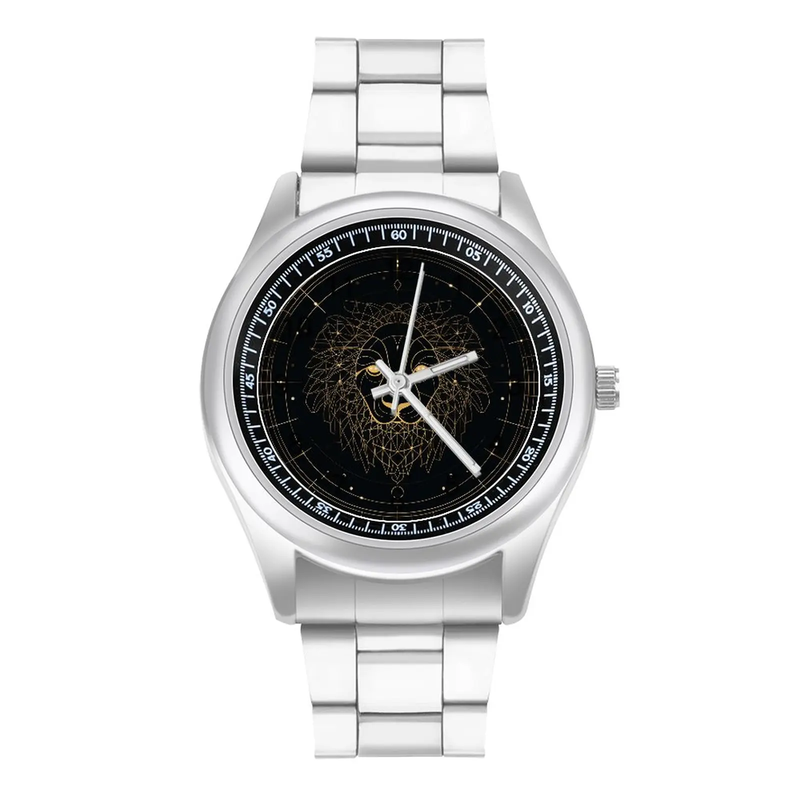 

Lion Quartz Watch Minimalist Art Astro Geometry Wholesale Cute Wrist Watches Stainless Boy Sports Photo Wristwatch