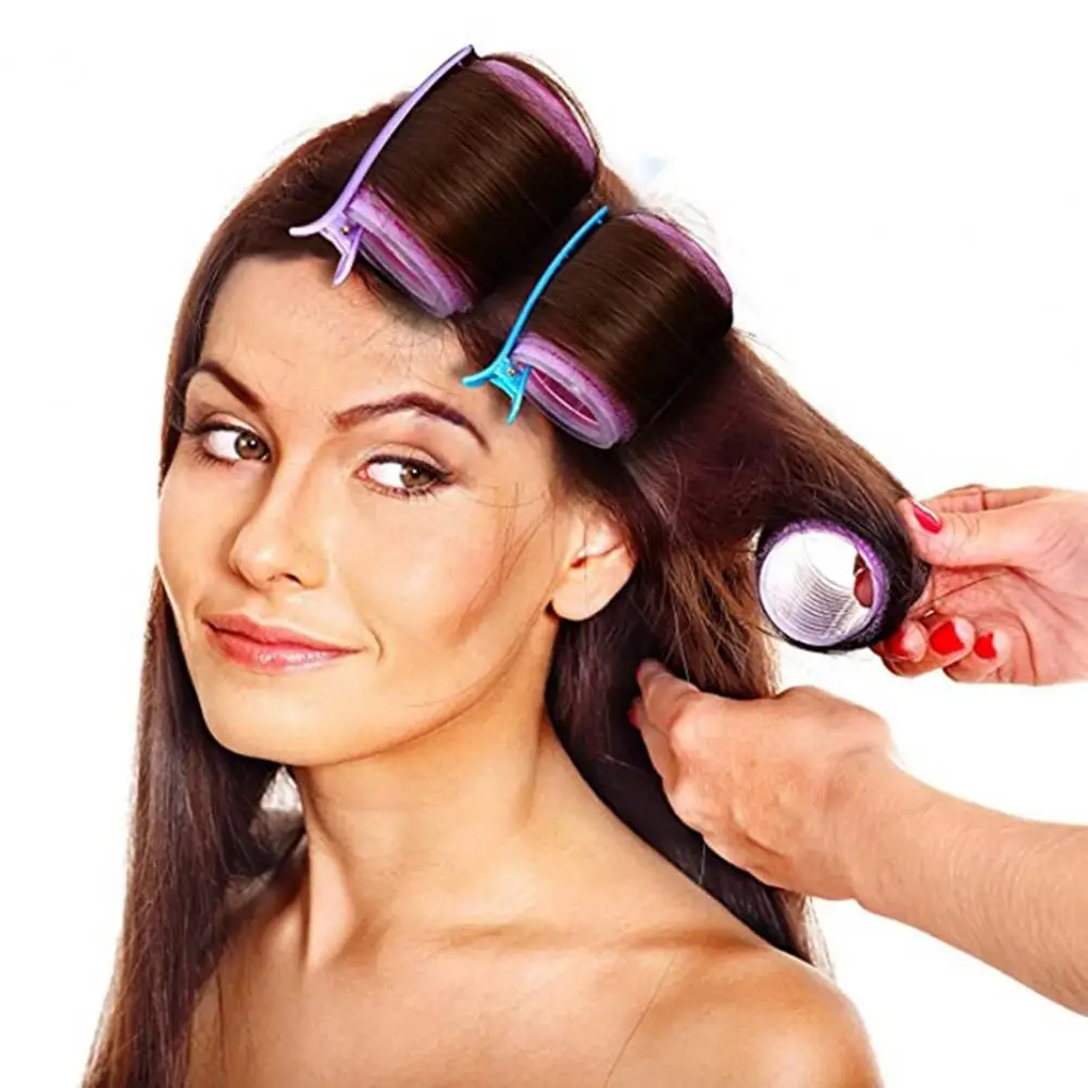 

1 Set Durable Self Holding Hair Roller Bang Roller Easy to Carry DIY Hair Styles