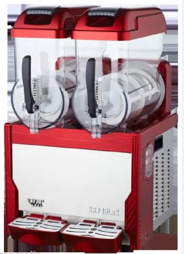 

Коммерческая машина для приготовления коктейлей из замороженных напитков с 2 резервуарами, 30 л