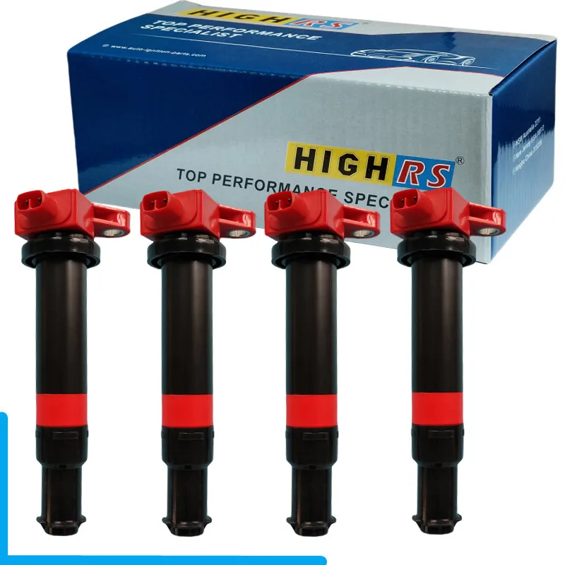 4 шт. производительная катушка зажигания для HUYNDAI ACCENT KIA RIO RIO5 RONDO DODGE ATTITUDE 1 6 л 27301-26640