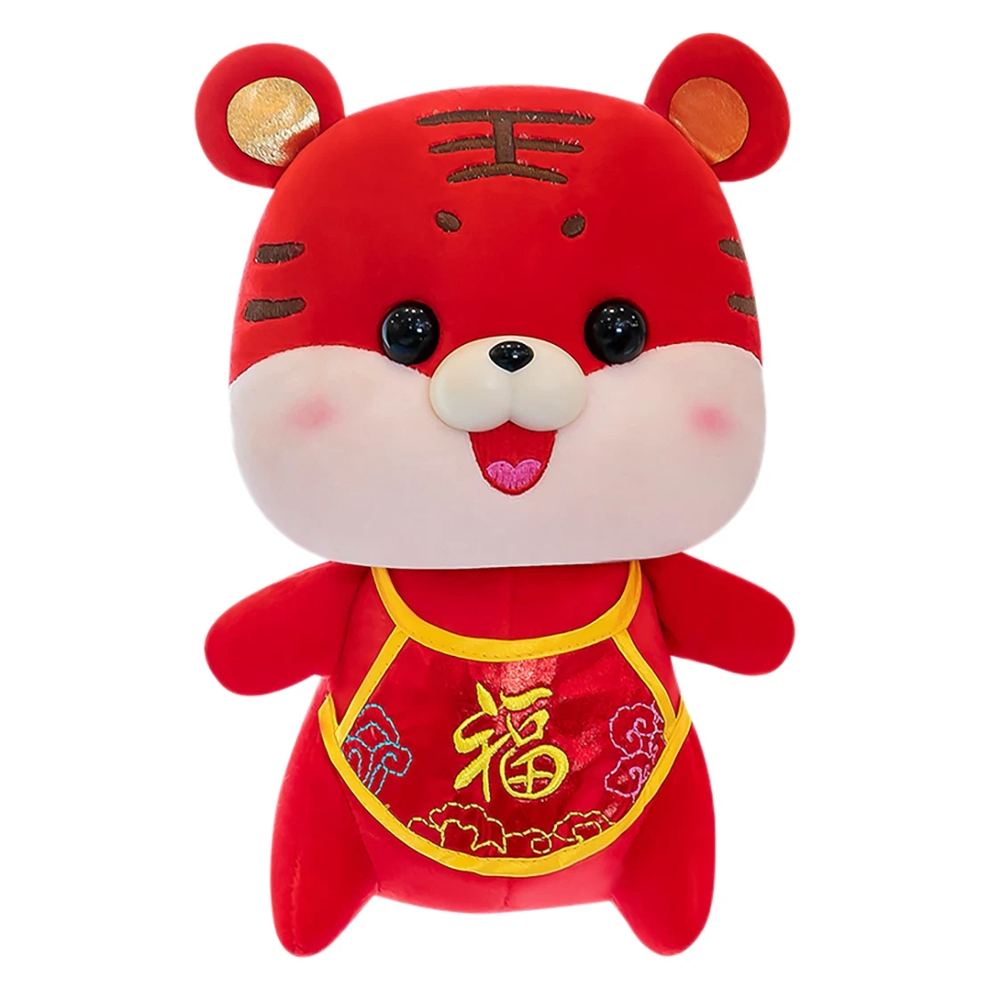 

Мягкий новогодний игрушечный Тигр со знаками Зодиака