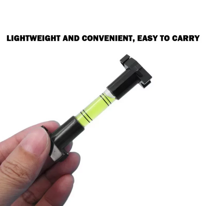 

New Pocket Line Hanging Spirit Level Brick Rope Cord Wire String Bubble Hanger Black Instruments and Apparatus 2022