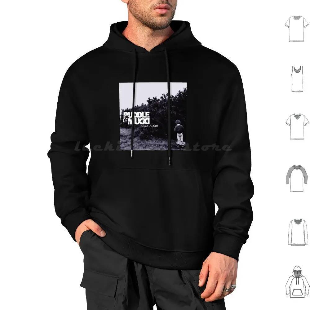 

Толстовка с капюшоном Come Clean, хлопковая, с длинным рукавом