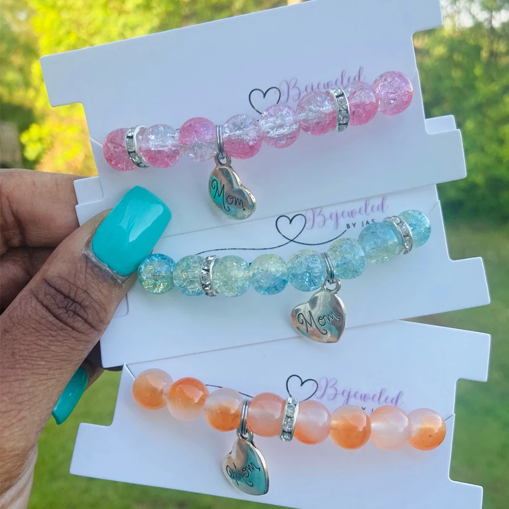 Personalize Hanging Label Jewelry Cardboard Custom Packages For Small Business Stud Earrings Stand Hook Clips Packaging Supplies