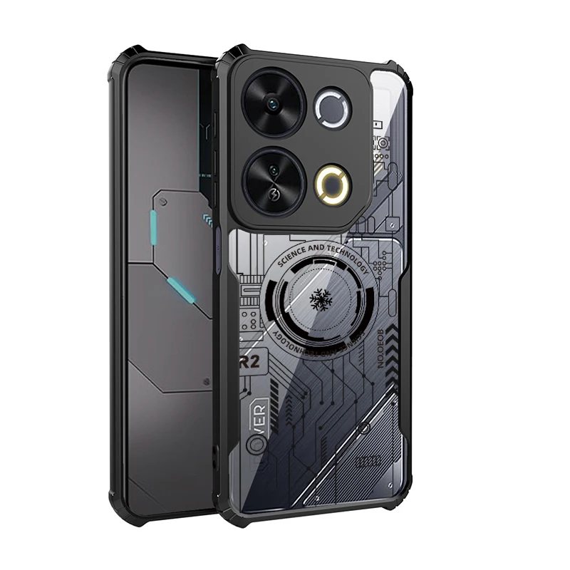 Для itel P65 P55 Plus + NFC P55T RS4 A70 A60S A50 S24 S23 противоударное Предотвращение падения