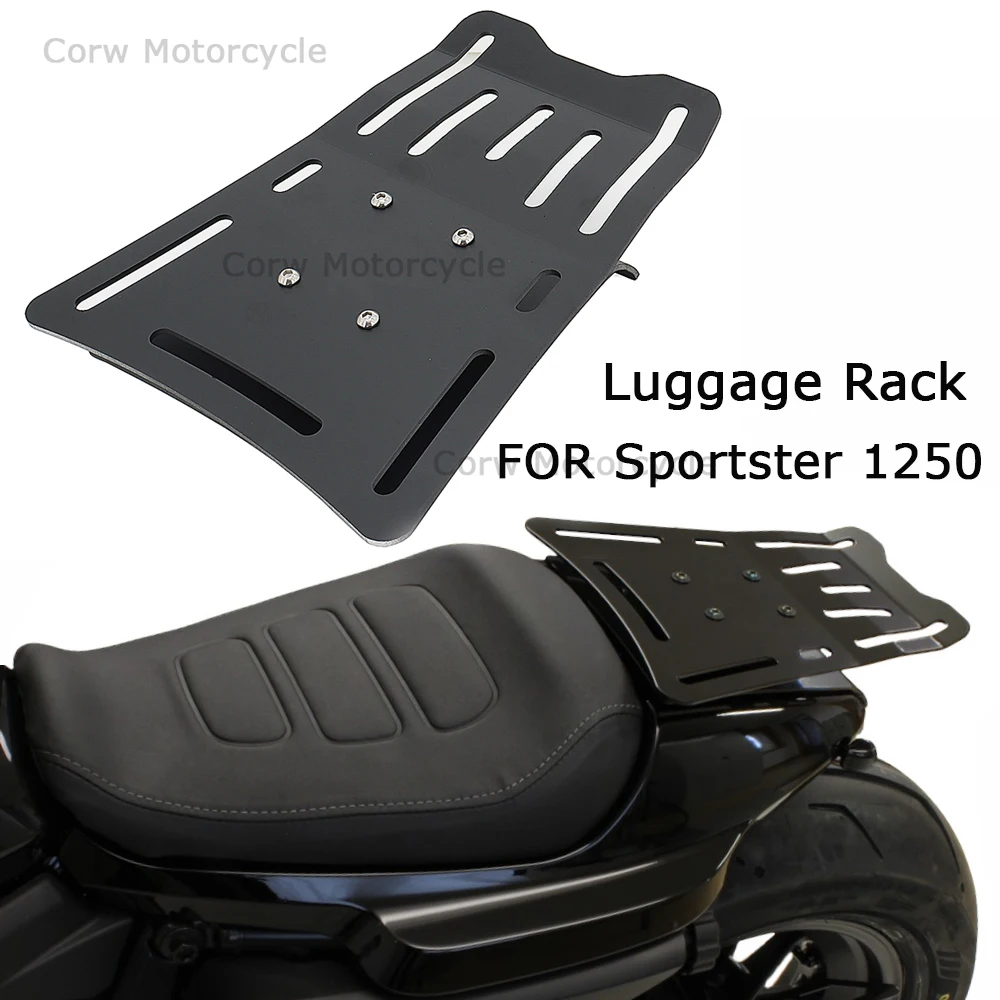 Motorcycle Rear Fender Luggage Rack Support Shelf Solo Seat For Sportster S 1250 RH1250 S 2022 2021