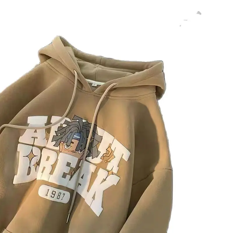 

2022 Autumn Winter Y2K Tracksuits Full Sleeve Oversized Sports Street Fashion Hip Hop Polyester Man Neutral Sweatshirt Hoodie