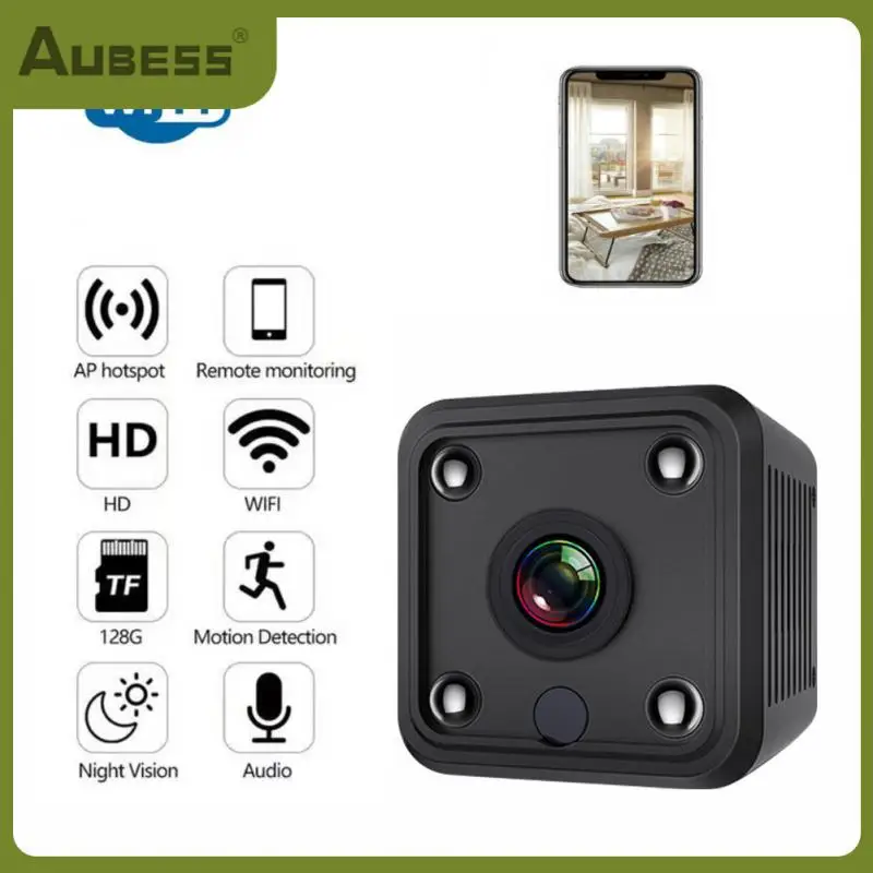 

1080p High-definition Lightweight Wifi Sensor Portable Mini Camera Powerful Functions Dvr Micro Webcam Smart Home Hd 1080p X6