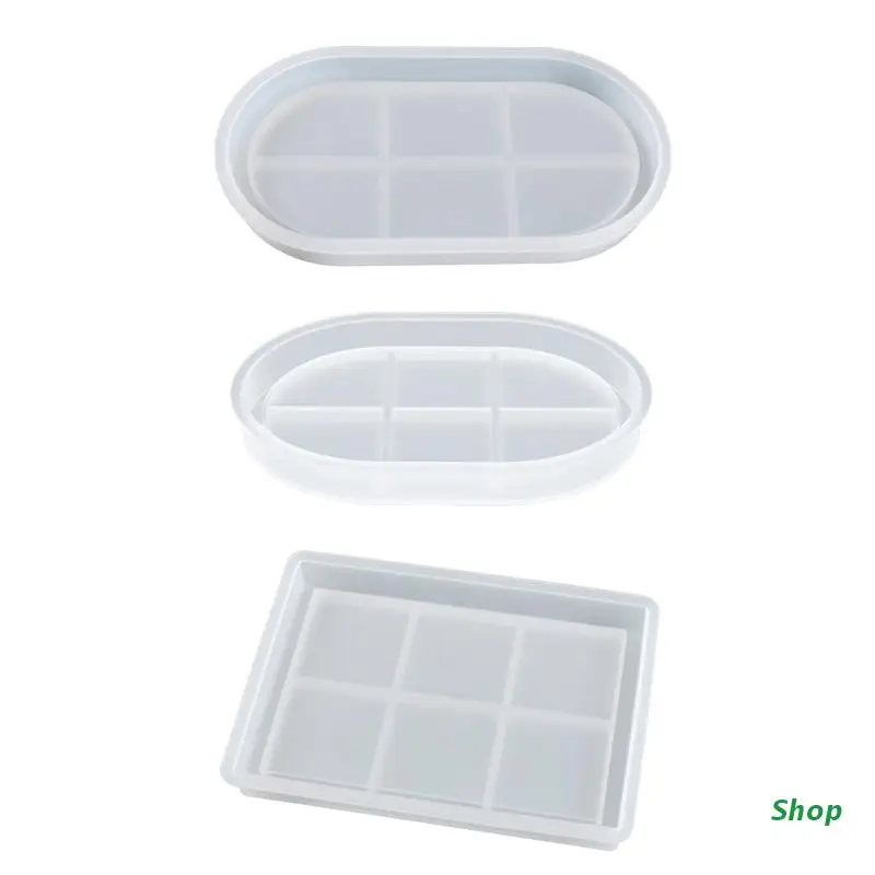 

L5YC Silicone Resin Molds with Grinder Mold Premium Resin Rolling Tray Mold DIY