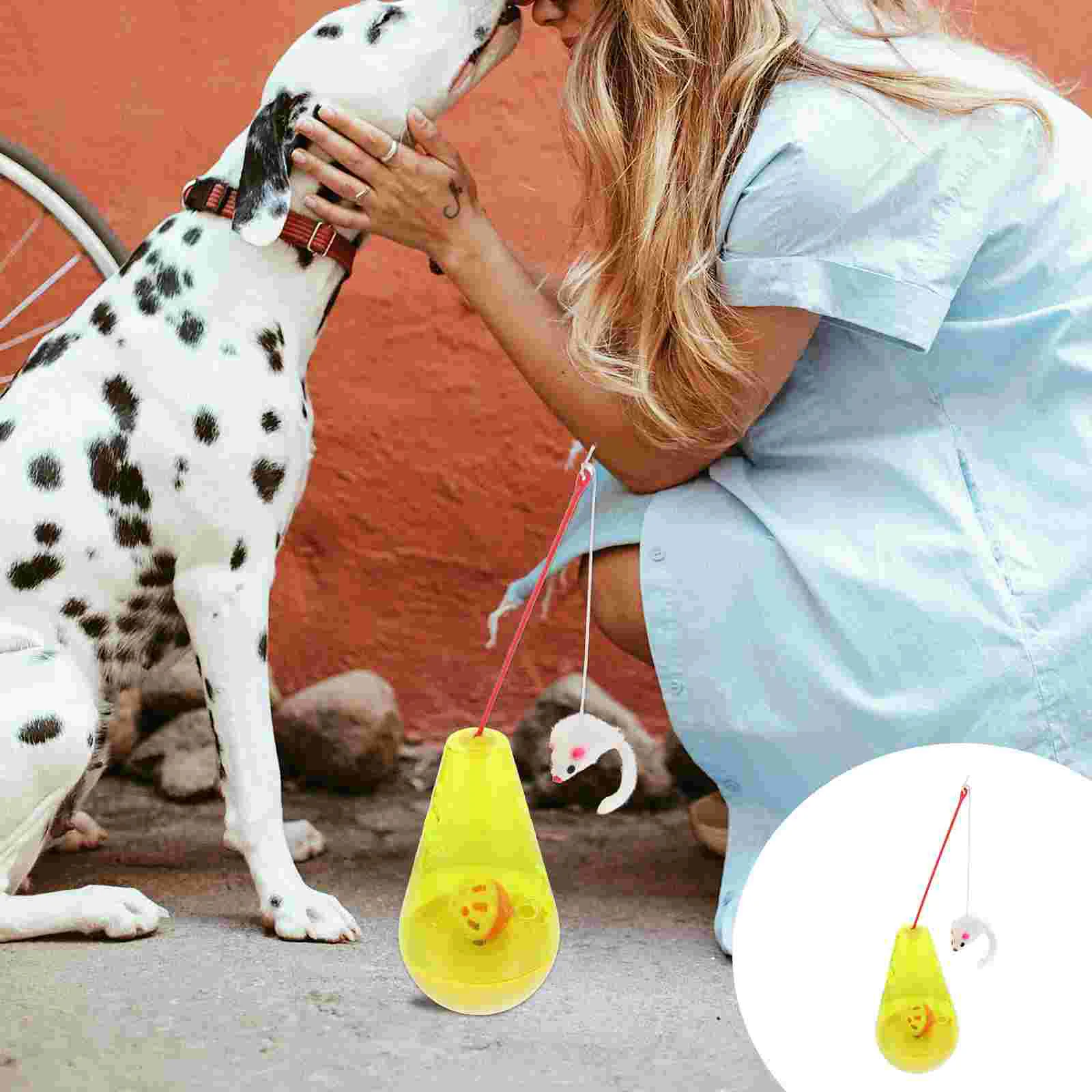 

2Pcs Interactive Cat Toys Tumbler Cat Toys Cat Food Dispensing Toys Pet Supplies