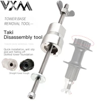 stainless steel bicycle freehub body remover bike hubs tower base install disassemble tool with sleeve flower drum removal tools