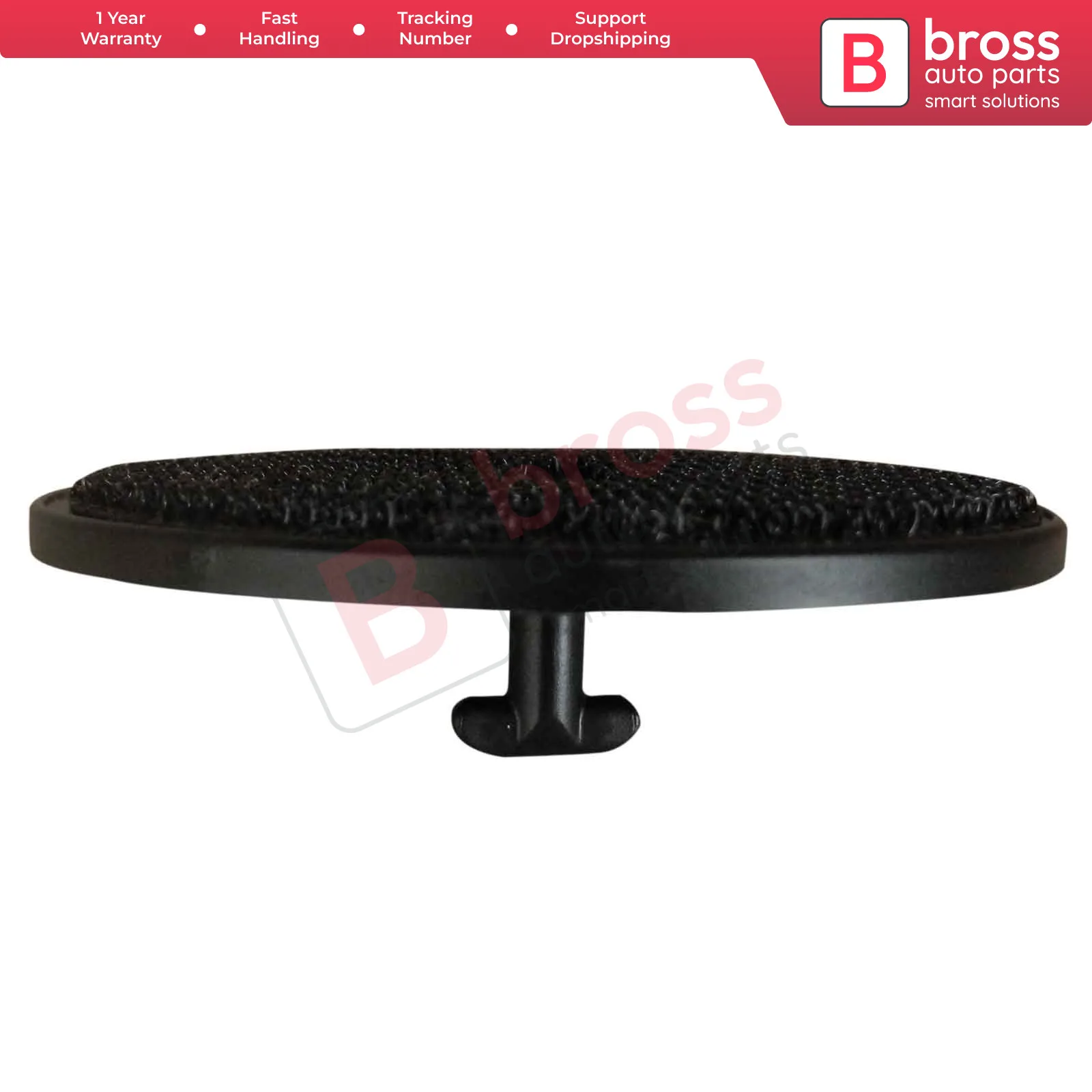 BCF924 2 Pieces Floor Mat Clip T- Anchor Plate Lock Fastener for BMW: 07149166608 Made in Turkey