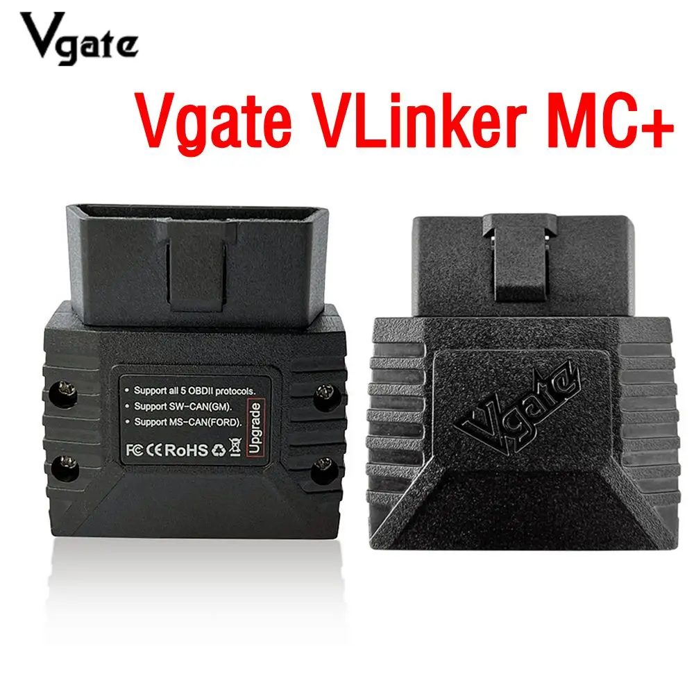 Фото Vgate VLinker MC + BT 3,0 4,0 Wi-Fi ELM329 OBD OBD2 Автомобильный инструмент для диагностики неисправностей Автомобильный диагностический инструмент №1