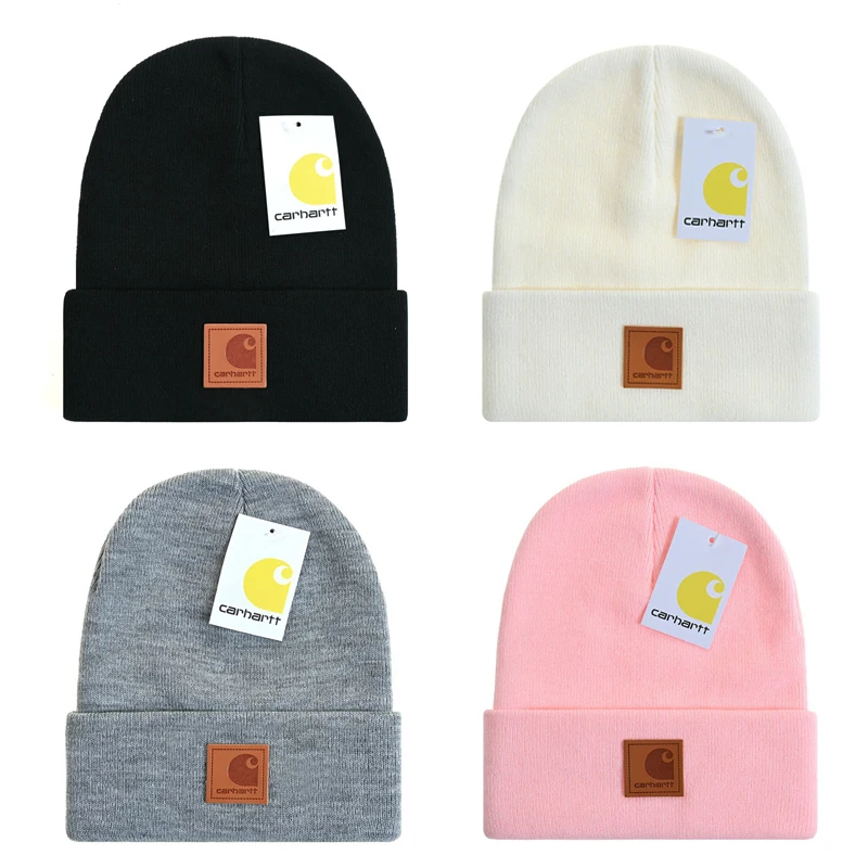 

Carhartt Wip New Winter Hats for Unisex New Beanies Knitted Cute Hat Lady Autumn Female Beanie Caps Warmer Bonnet Men Casual Cap