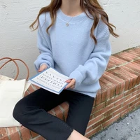 autumn and winter loose lazy style pullover sweater female japanese retro sweet sweater cute 2022 new fashion korean clothing