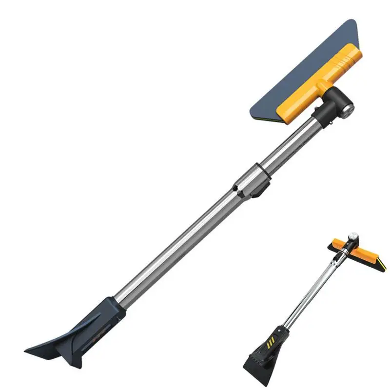 

Скребок для льда для лобового стекла автомобиля, телескопический Регулируемый скребок для льда для автомобилей, автомобильные аксессуары, щетки для бездорожья