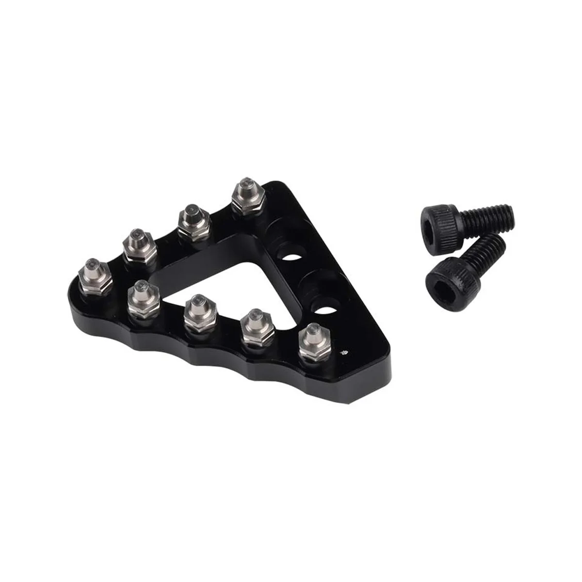 

Motorcycle Rear Brake Pedal Plate Tip for 125 200 250 300 350 390 400 450 RR 2T 4T(Black)