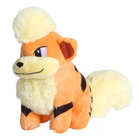 anime pokemon growlithe plush toy lovely dog doll cartoon animal stuffed gift for children hobby collection kawaii pillows