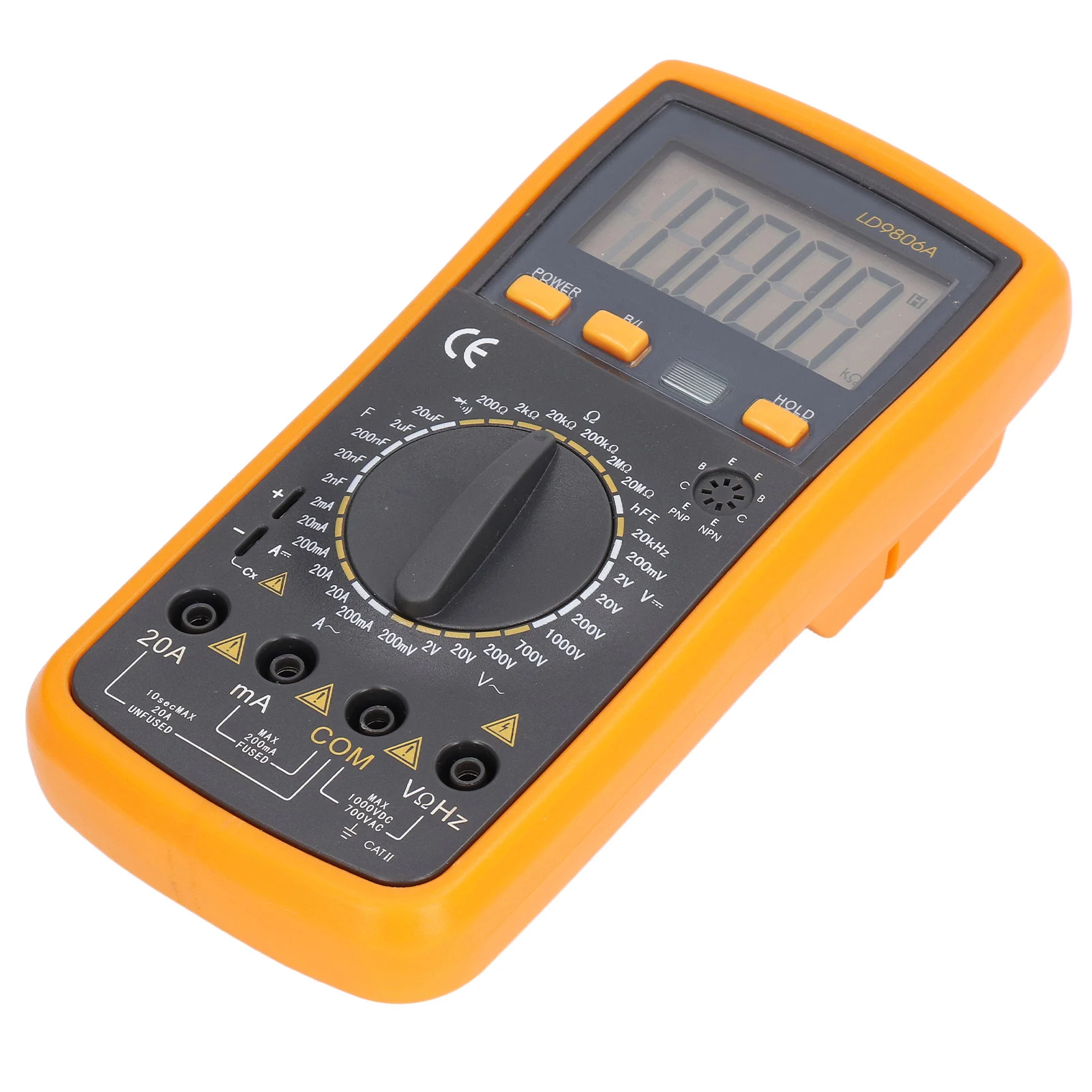 Измеритель напряжения 4 1/2 бит двойной защитный кронштейн дизайн подсветка HD