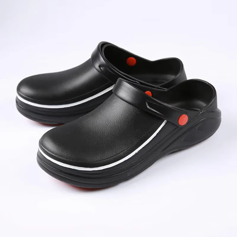 Маслостойкая рабочая обувь для шеф-повара лабораторные защитные сабо