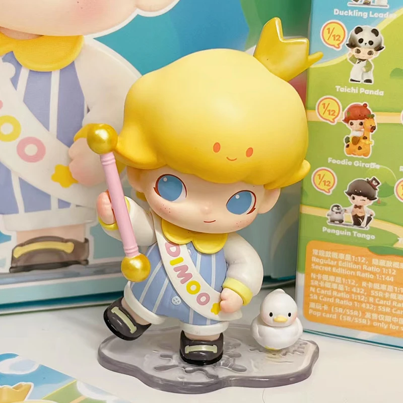 Popmart Dimoo животное Королевство искусство кавайная таинственная коробка сюрпризов