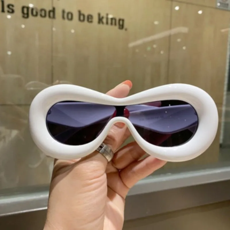 Винтажные надувные милые солнцезащитные очки с блоком солнечного