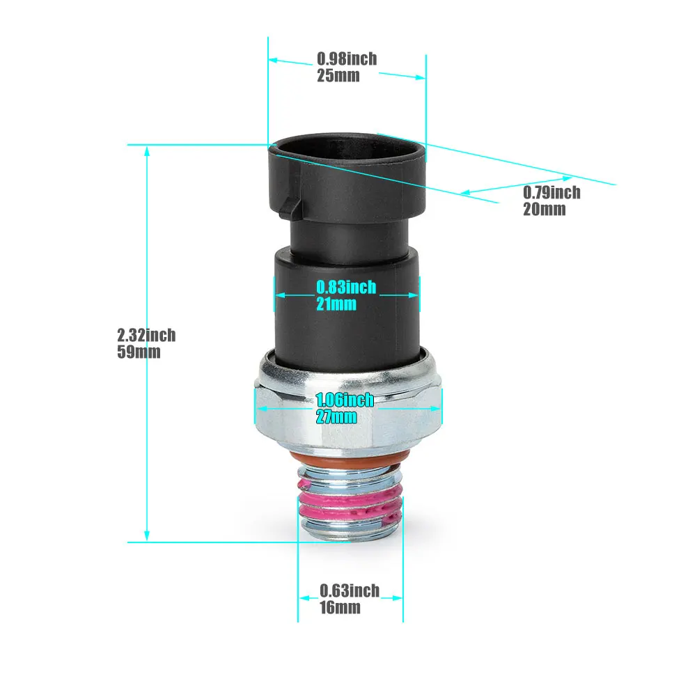 Датчик давления масла двигателя 12611588 12579946 12635957 для Модели Hummer H3T GMC Cadillac