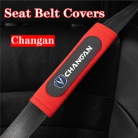 new 2pcs car seat belt protective cover shoulder pads for changan cs75 plus cs95 cs35 alsvin cs15 cs55 auto interior accessories