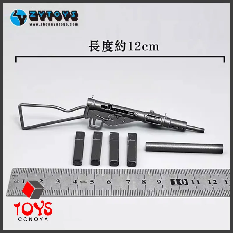 ZYTOYS ZY2031 масштаб 1/6 Sten MK.II/S подстройка модель аксессуары для сцены подходит 12
