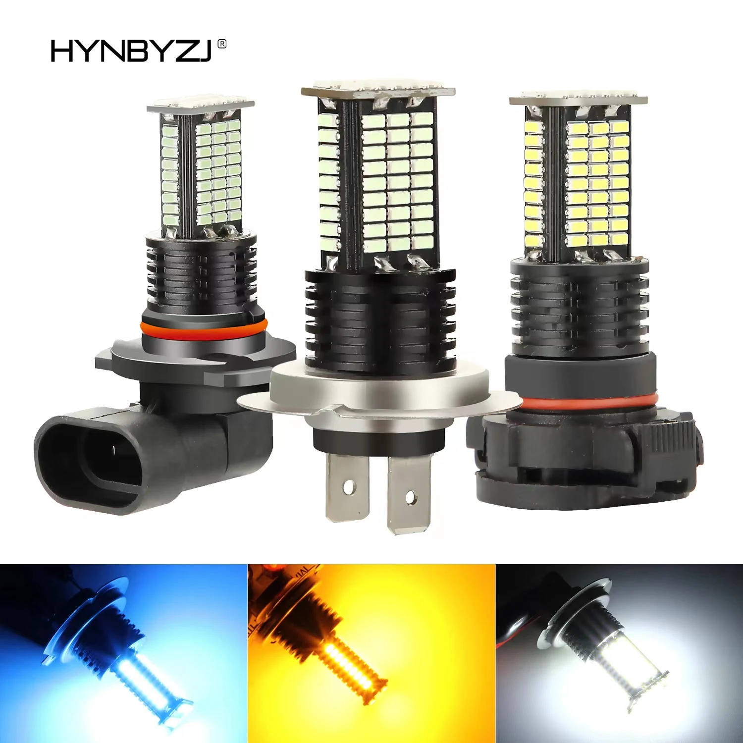 

2Pcs H7 H8 H11 H16 9005 9006 P13W Fog Lights Bulb 6000K White Car Driving Running Lamp Auto Leds Light 12V 24V