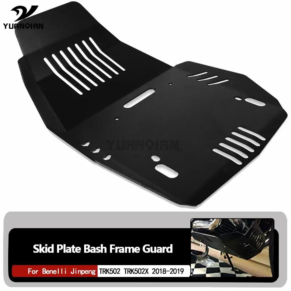 

For Benelli TRK502 TRK520X Jinpeng TRK 502 502X Motorcycle Parts Under Engine Cover Protection Skid Plate Adventure Engine guard