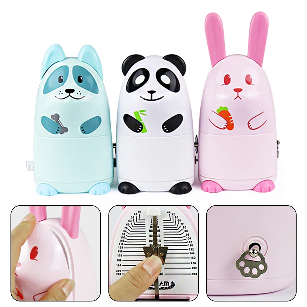 

Universal Portable Cartoon Mechanical Metronome For Piano Guitar Violin Ukulele Musical Instruments Guitar Parts