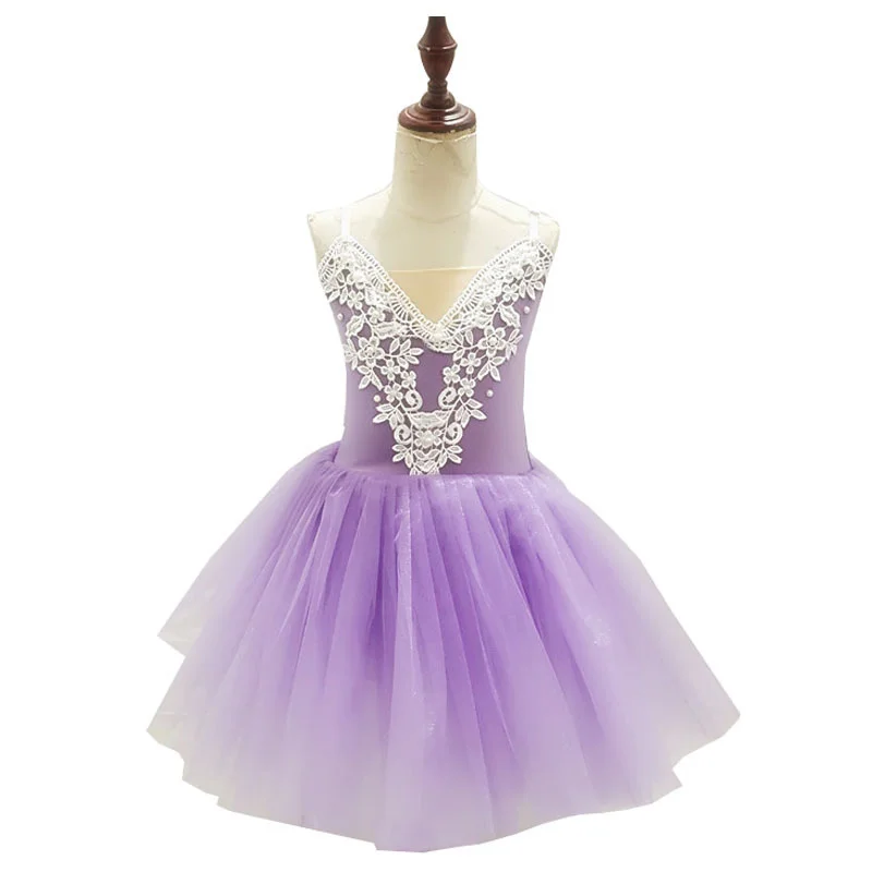 Детское балетное платье-пачка для девочек романтичный стиль балетные