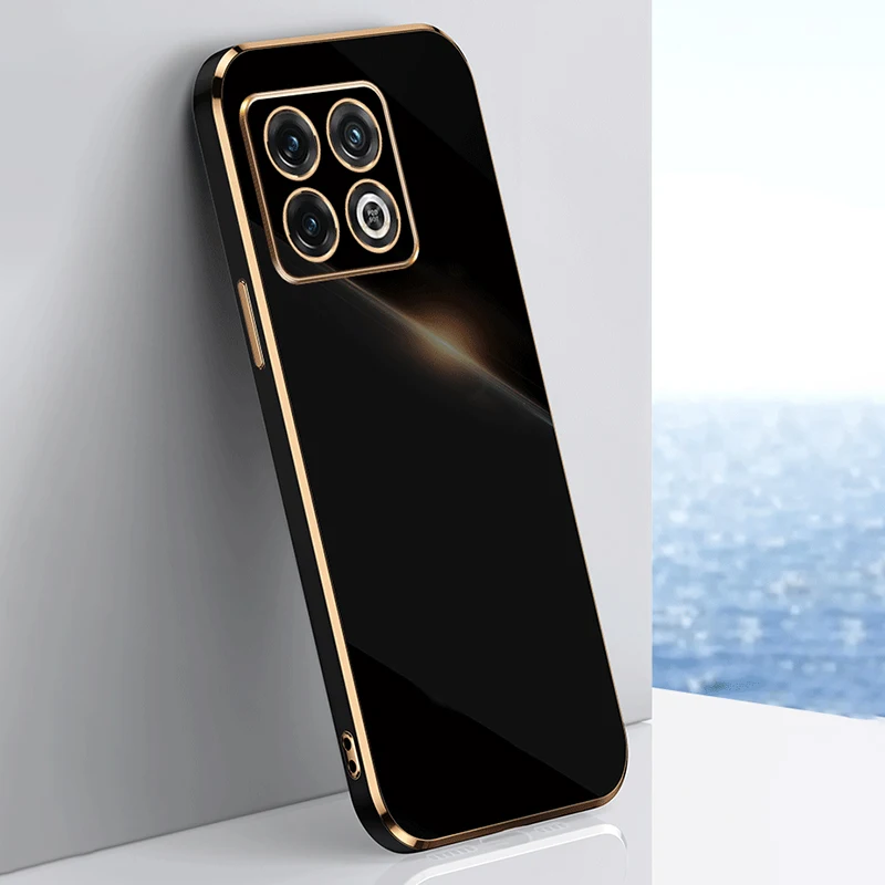 

Plain Color Electroplated Phone Case For OnePlus ACE Pro Len Protective Cover For One Plus 10 Pro 5G 9RT 9R 9 Pro 8T Back Shell