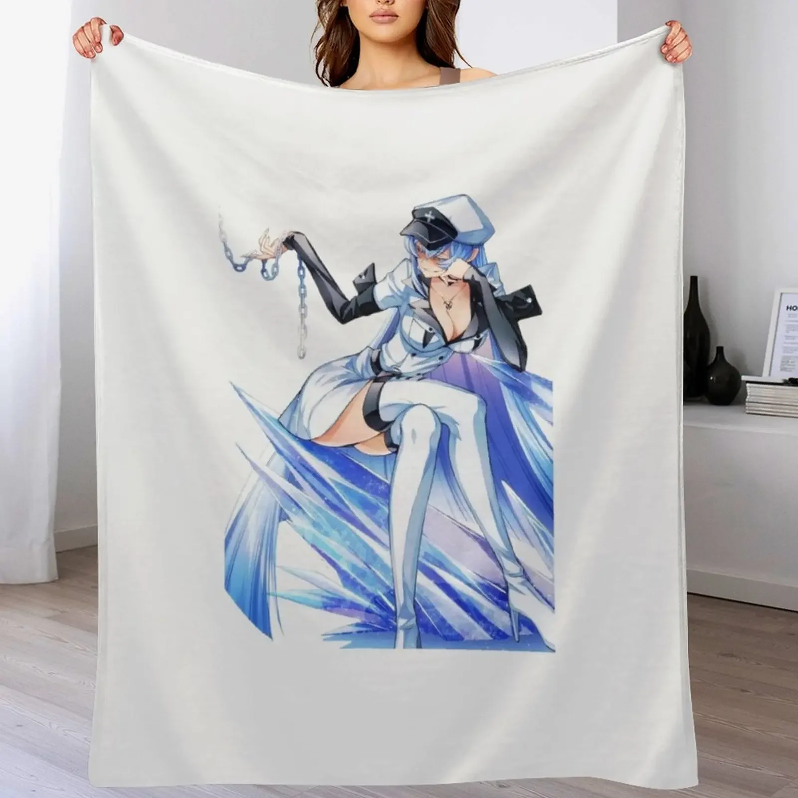 Esdeath манга Waifu: Akame ga Kill плед кровать движущиеся туристические фланелевые одеяла