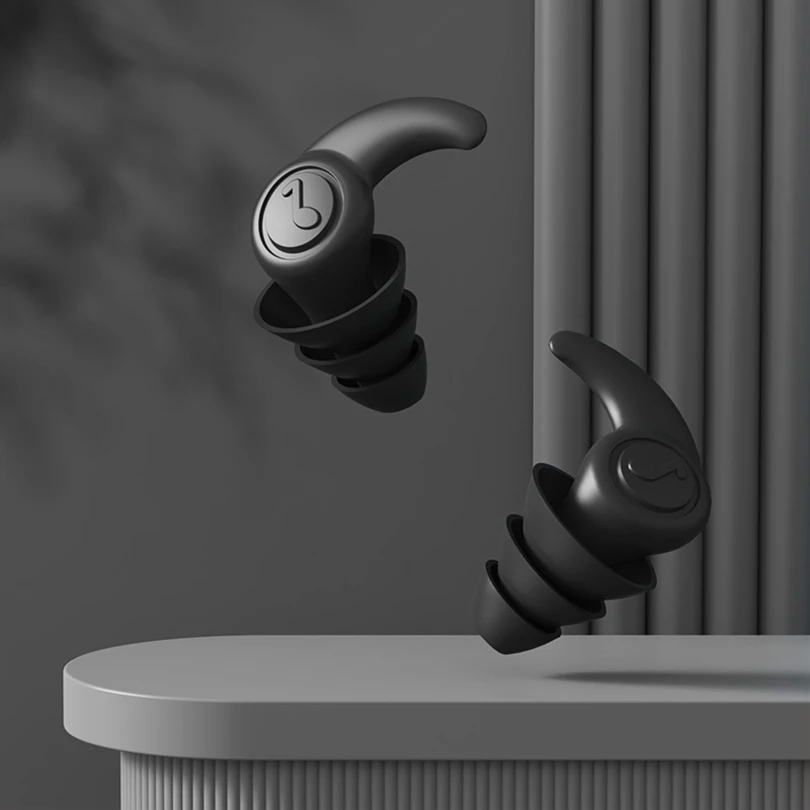 

1 пара 3-слойных беруш Tapones Para Dormir с шумоподавлением Oordopjes, водонепроницаемые беруши, беруши для сна Bouchon Oreille
